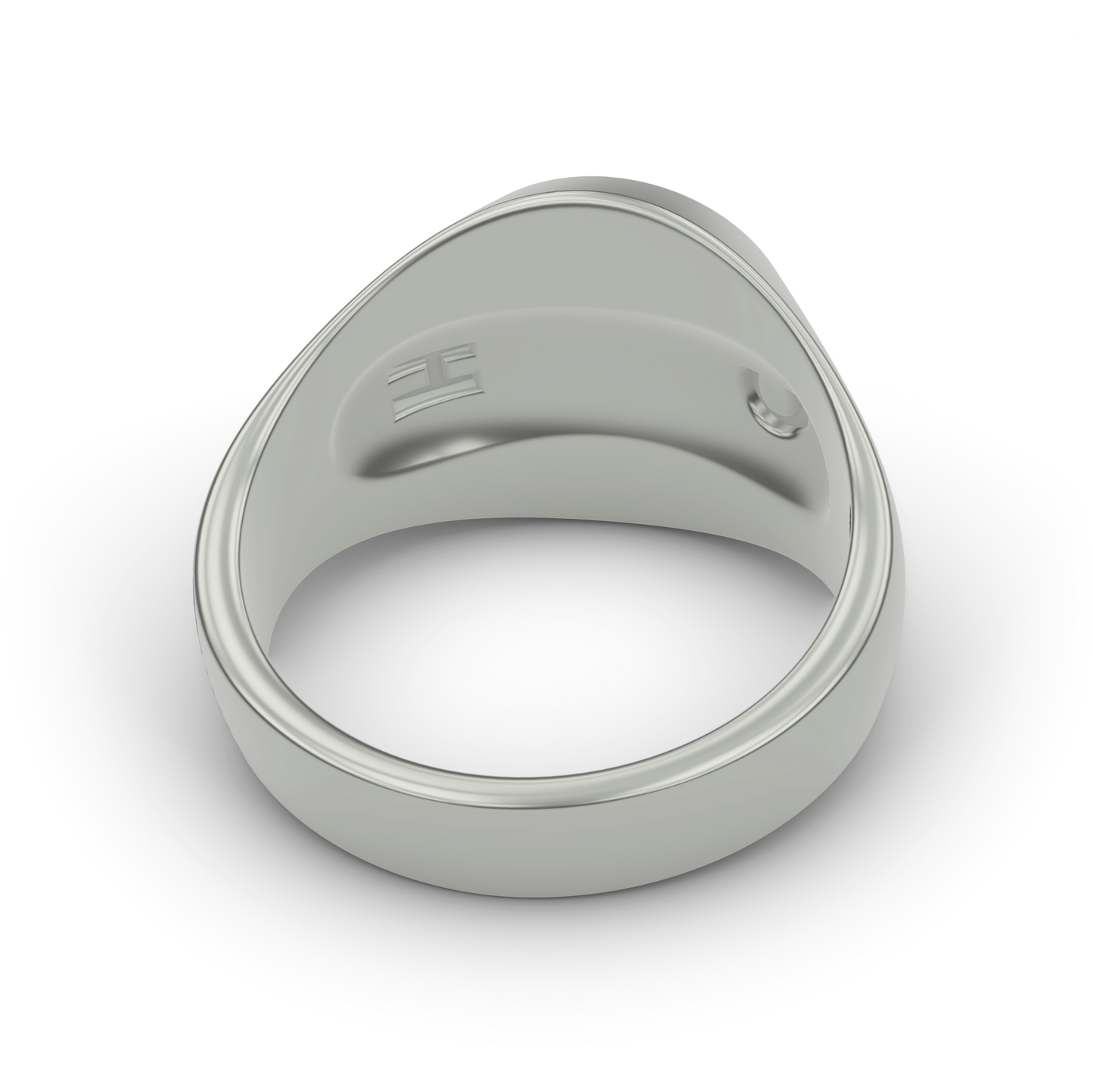 INTERNAL VIEW SILVER T RING